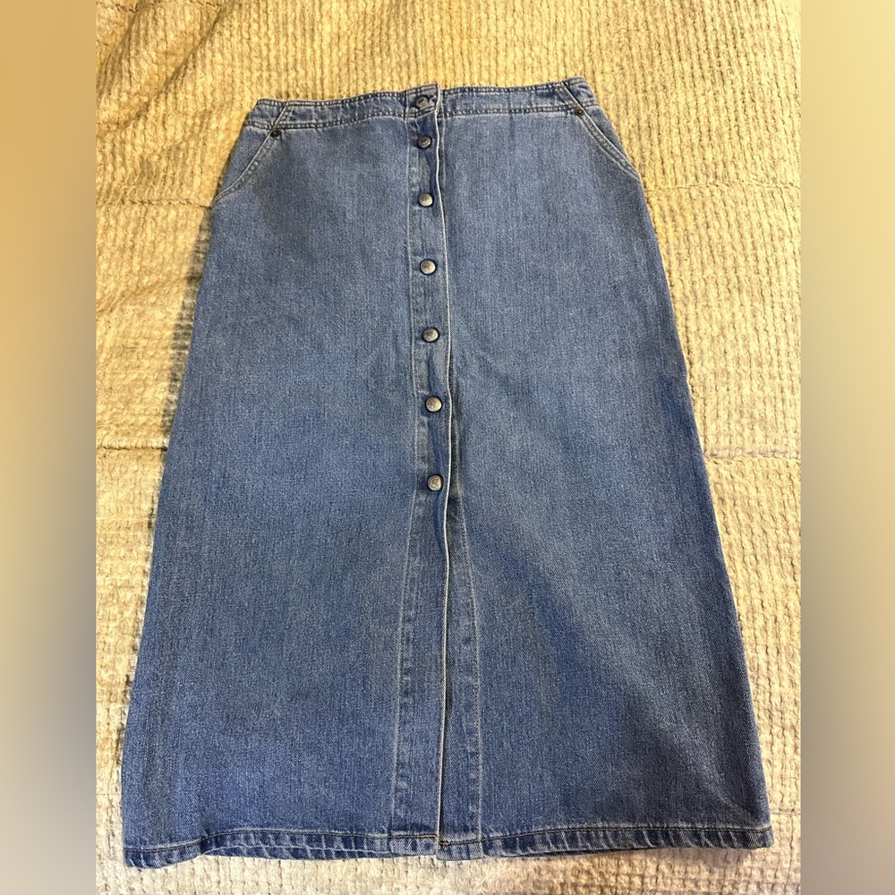 Vintage Levi Jean denim skirt